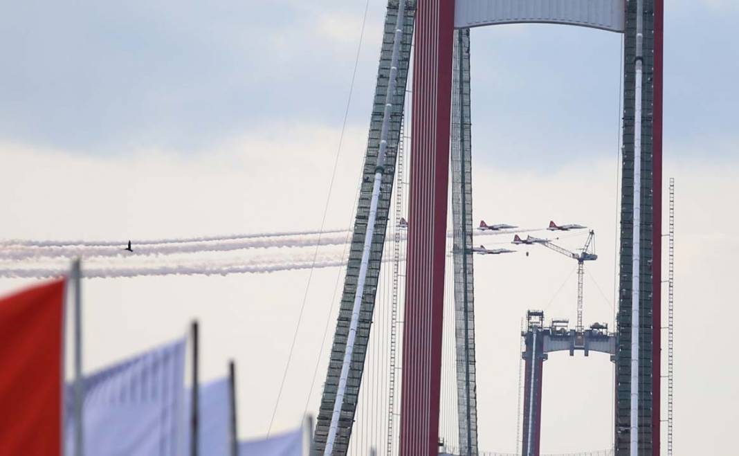 Çanakkale  Köprüsü teknik özellikleri ve simgeleriyle tarihe geçti! Çanakkale Köprüsü nerede, konumu nedir? 22